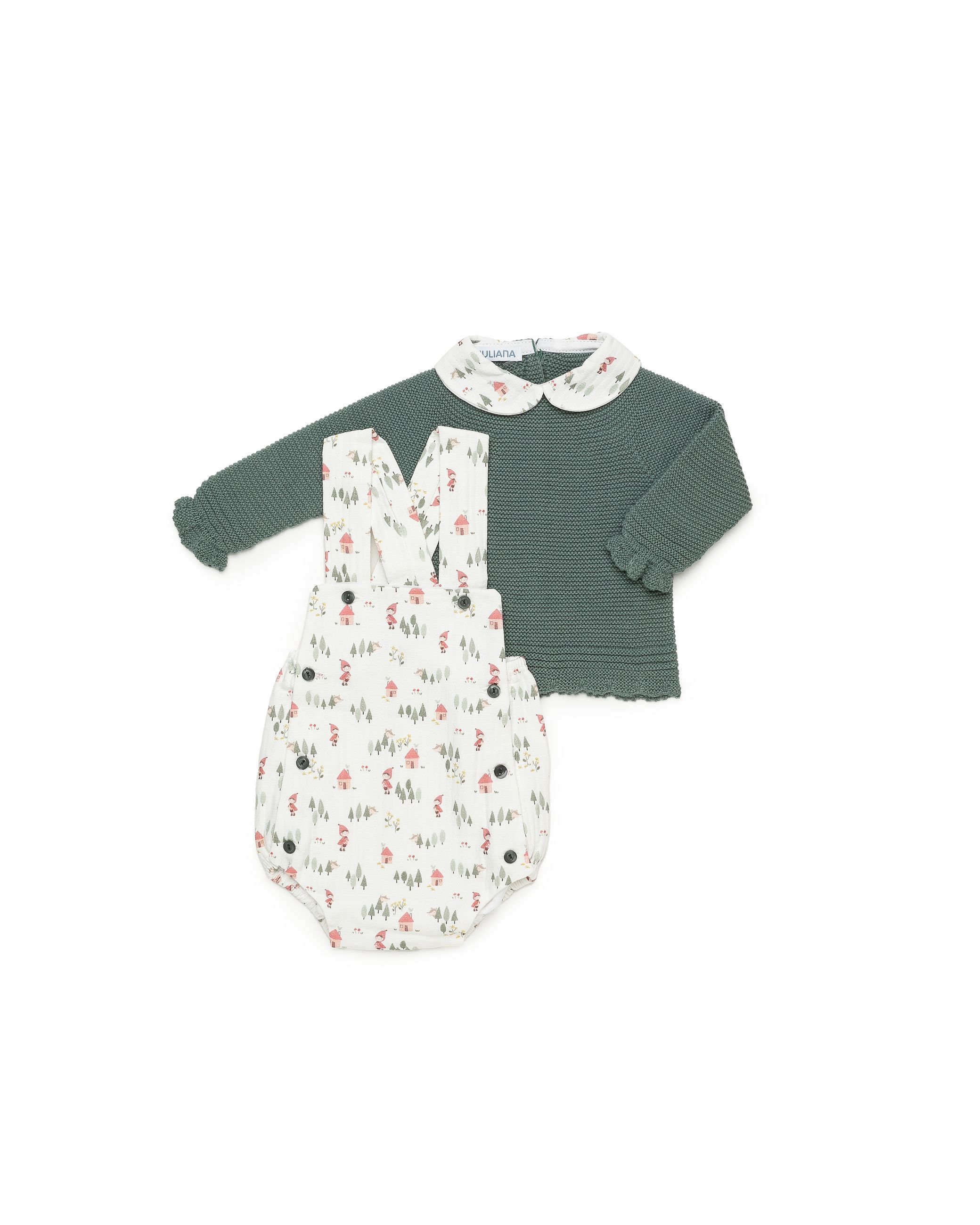 Juliana Accessori Abbigliamento Completo 2 Pezzi Corredino Bimbo