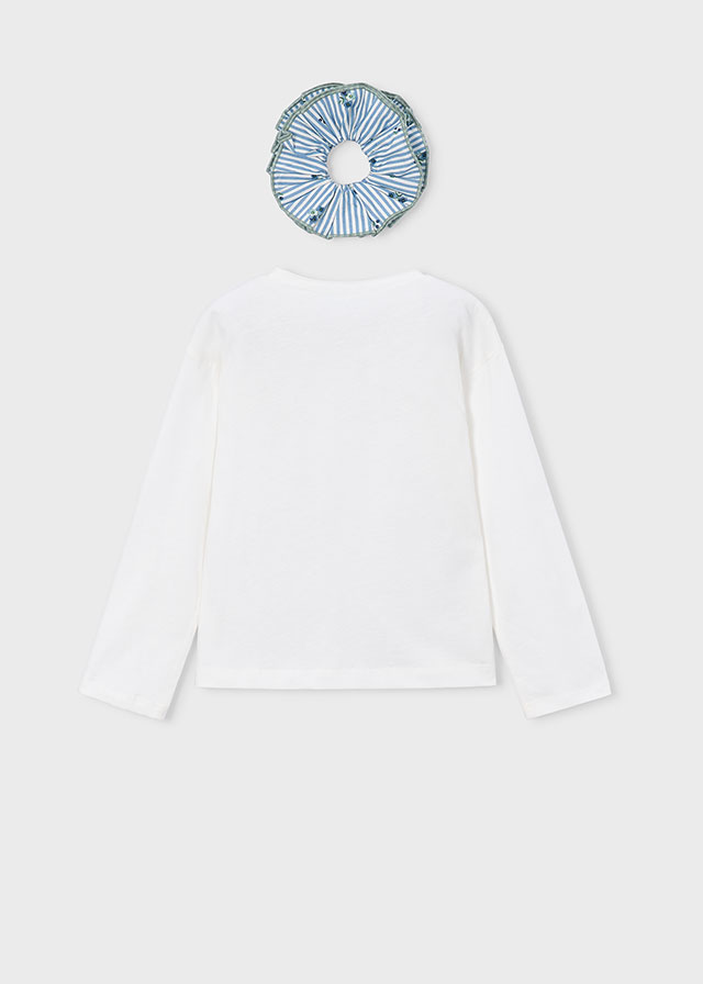 Mayoral T-shirt Manica Lunga Bambine E Ragazze