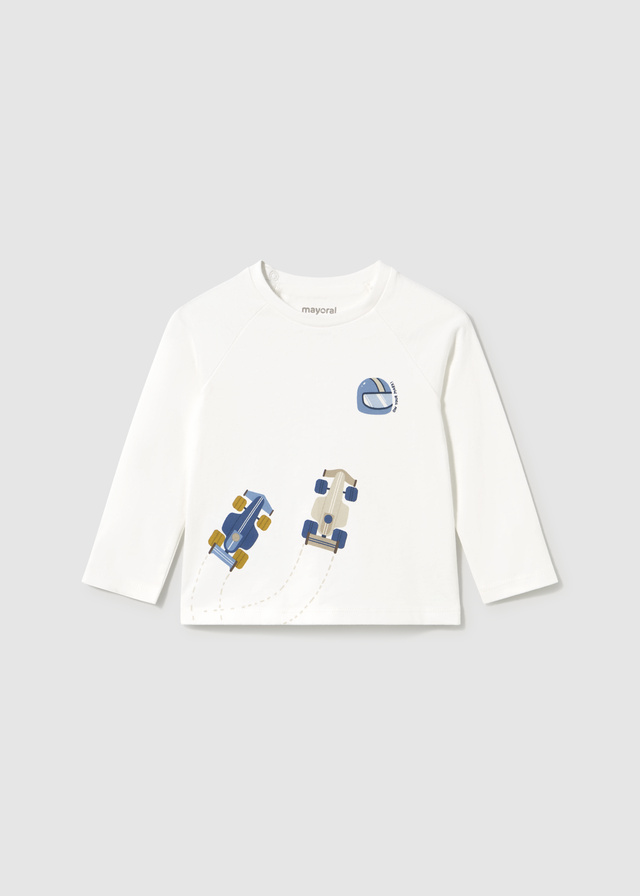 Mayoral T-shirt Manica Lunga Bimbo
