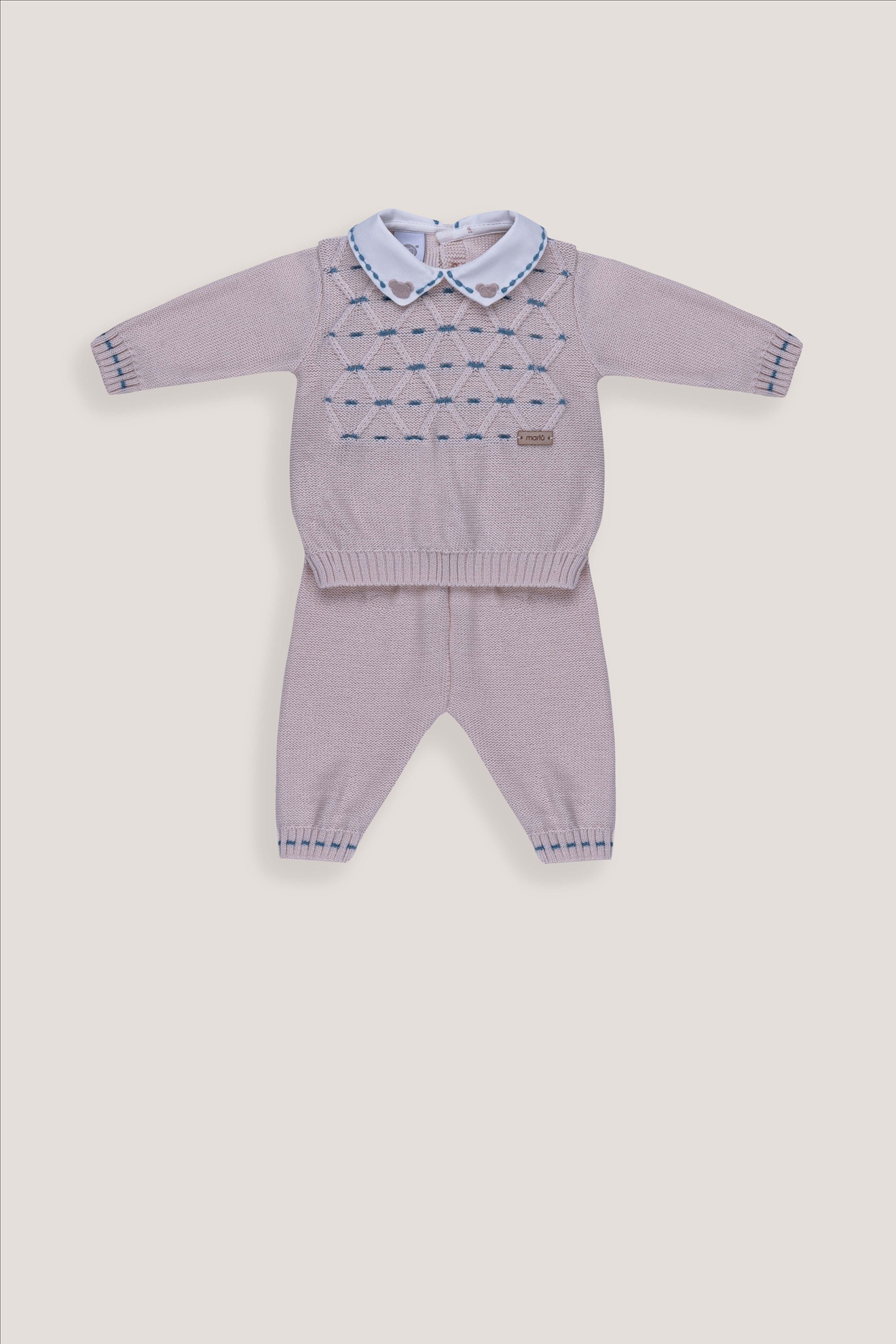 Marlù Accessori Abbigliamento Completo 2 Pezzi Corredino Bimbo