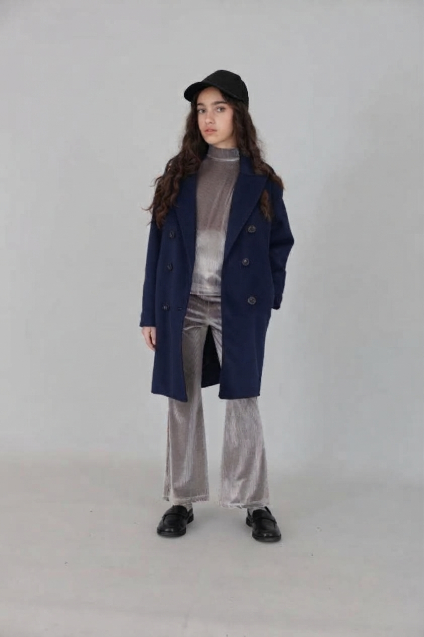 Naida Cappotto Doppiopetto Ragazza