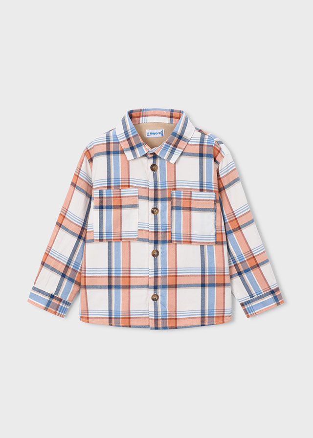 Mayoral Camicia Overshirt Bambini E Ragazzi