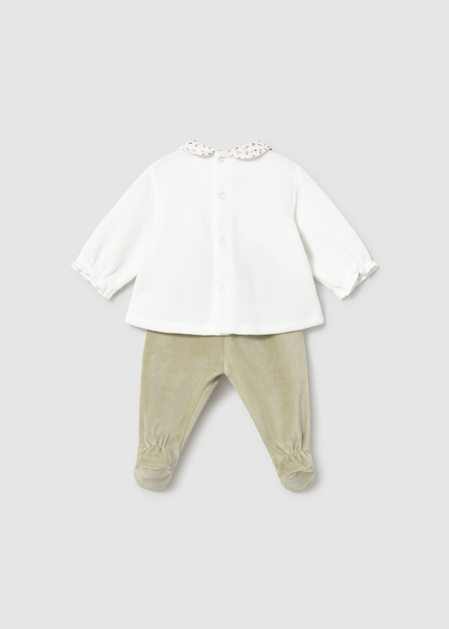 Mayoral Newborn Accessori Abbigliamento Completo 2 Pezzi Corredino Bimba
