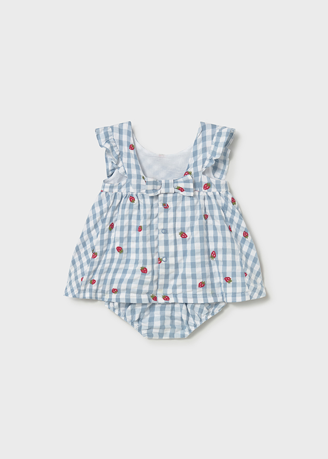 Mayoral Newborn Abito Con Culotte Bimba