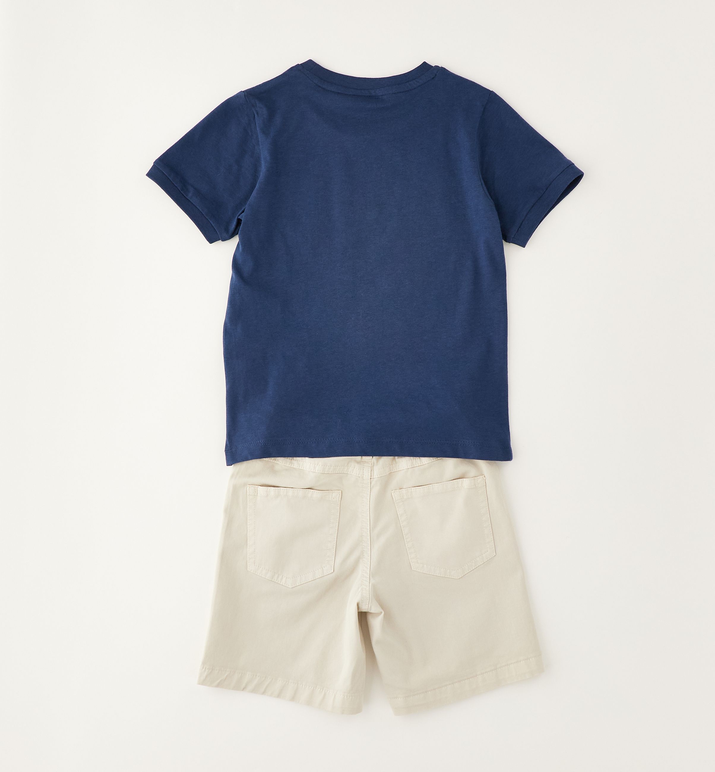 Sarabanda Completo Bermuda + T-shirt Bambini E Ragazzi