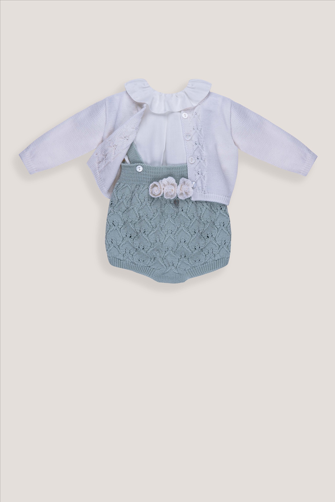 Marlù Accessori Abbigliamento Completo 3 Pezzi Corredino Bimba