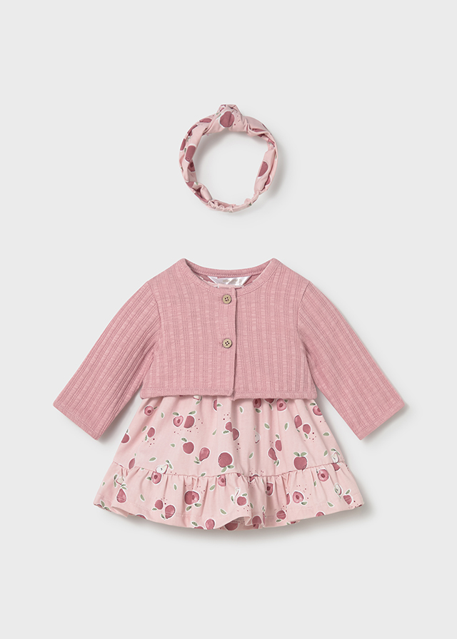 Mayoral Newborn Completo Completo 3 Pezzi Corto Bimba