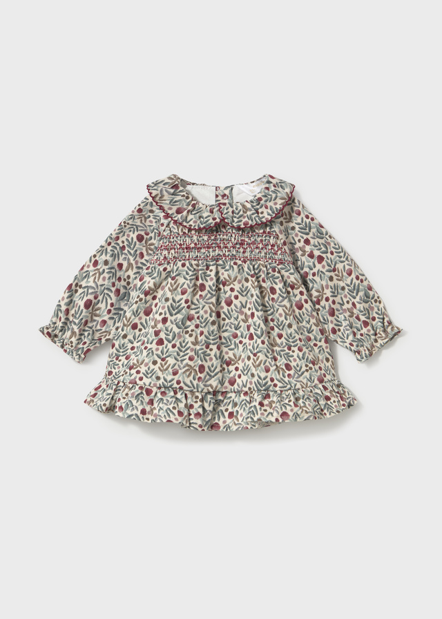 Mayoral Newborn Abito Stampato Bimba