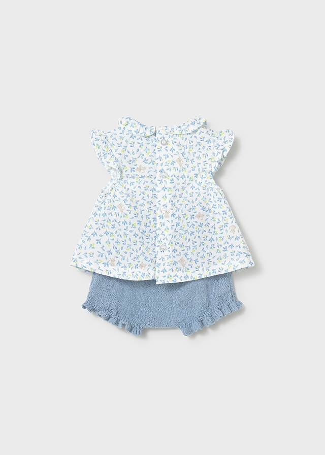 Mayoral Newborn Completo Completo 2 Pezzi Corto Bimba