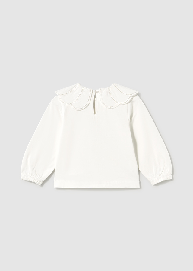 Mayoral T-shirt Con Colletto Bimba