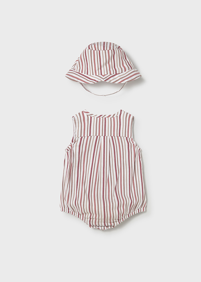 Mayoral Newborn Completo Tutina E Cappellino Bimba