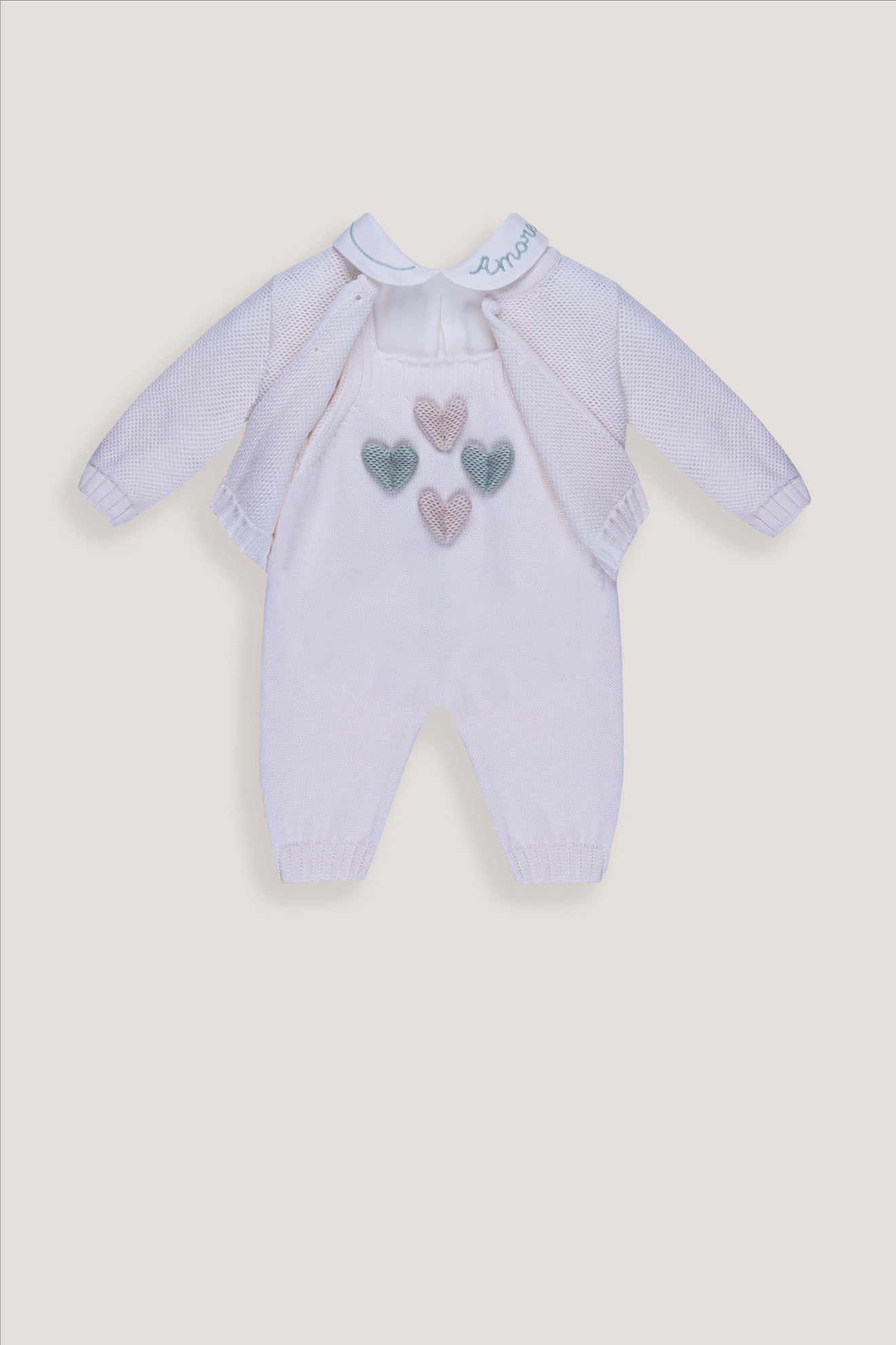 Marlù Accessori Abbigliamento Completo 3 Pezzi Corredino Bimba