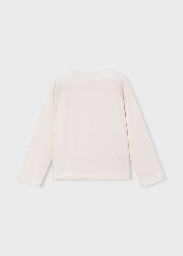 Mayoral T-shirt Manica Lunga Bambine E Ragazze