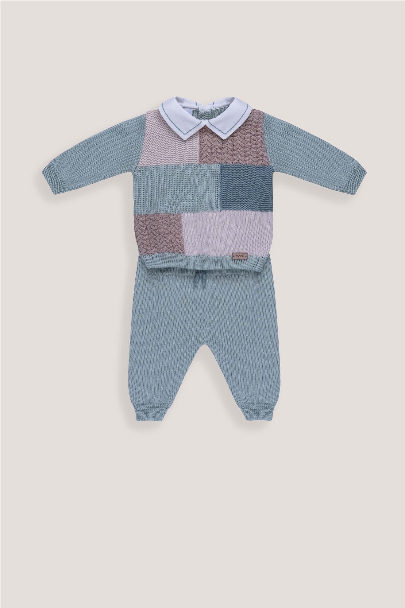 Marlù Accessori Abbigliamento Completo 2 Pezzi Corredino Bimbo