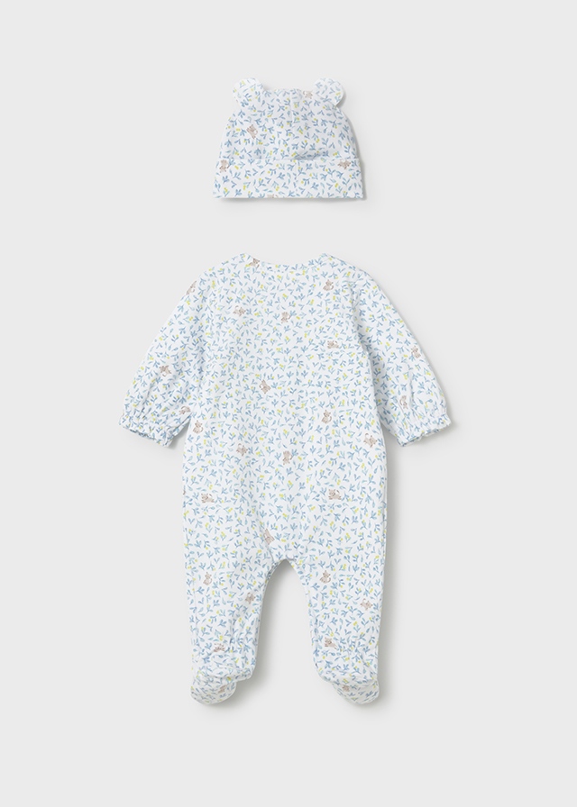 Mayoral Newborn Accessori Abbigliamento Tutina E Cappellino Bimba