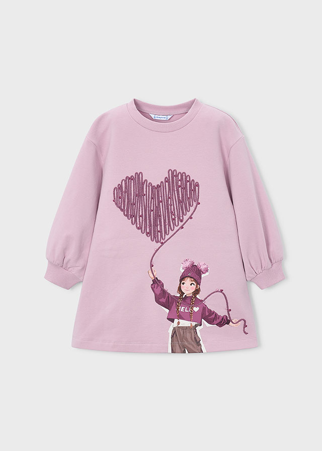 Mayoral Abito Maxi Pull Bambine E Ragazze