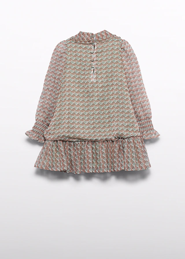 Abel & Lula Abito Chiffon Bambine E Ragazze