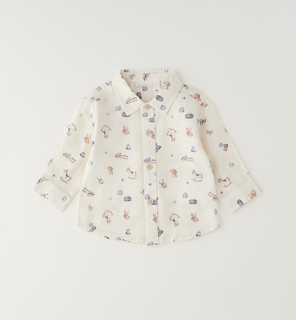 Minibanda Camicia Manica Lunga Bimbo