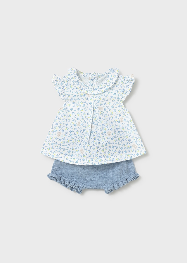 Mayoral Newborn Completo Completo 2 Pezzi Corto Bimba