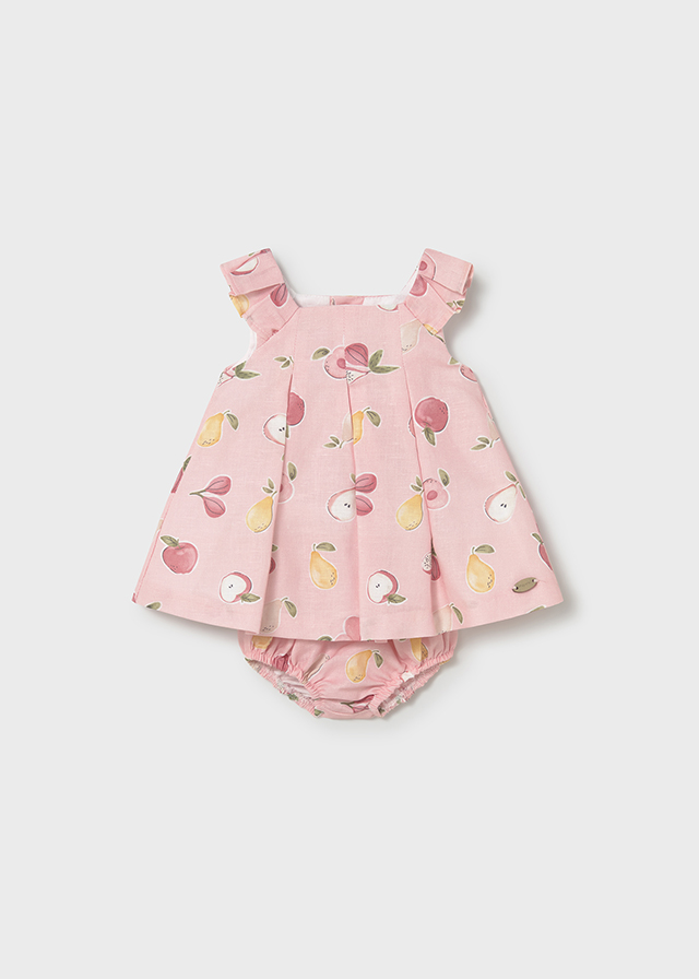 Mayoral Newborn Abito Con Culotte Bimba