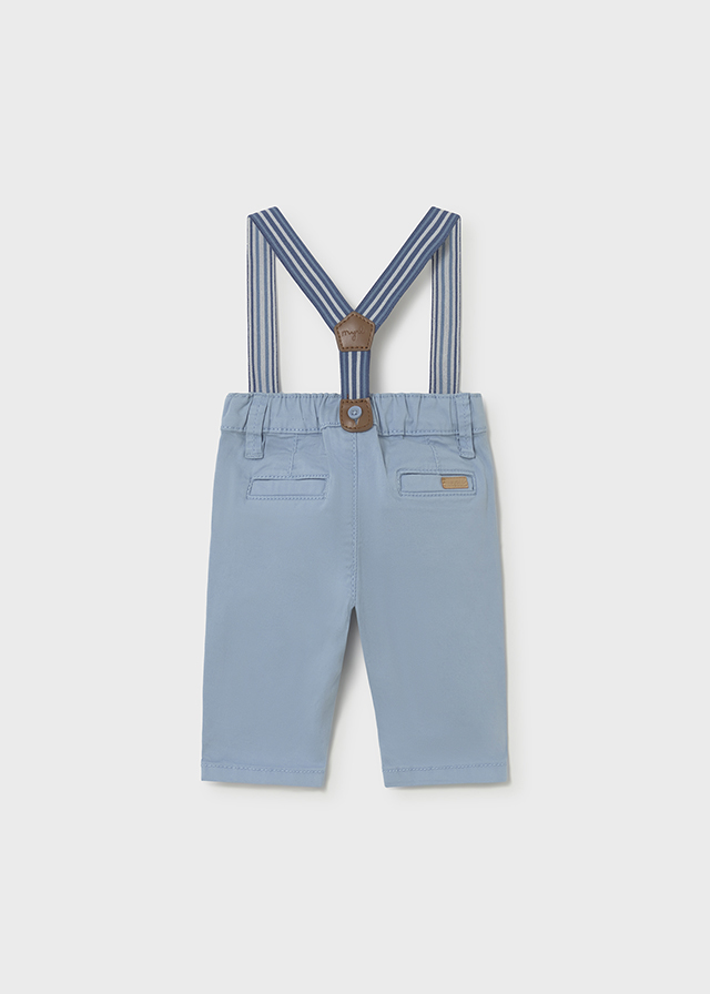 Mayoral Newborn Pantaloni Con Bretelle Bimbo