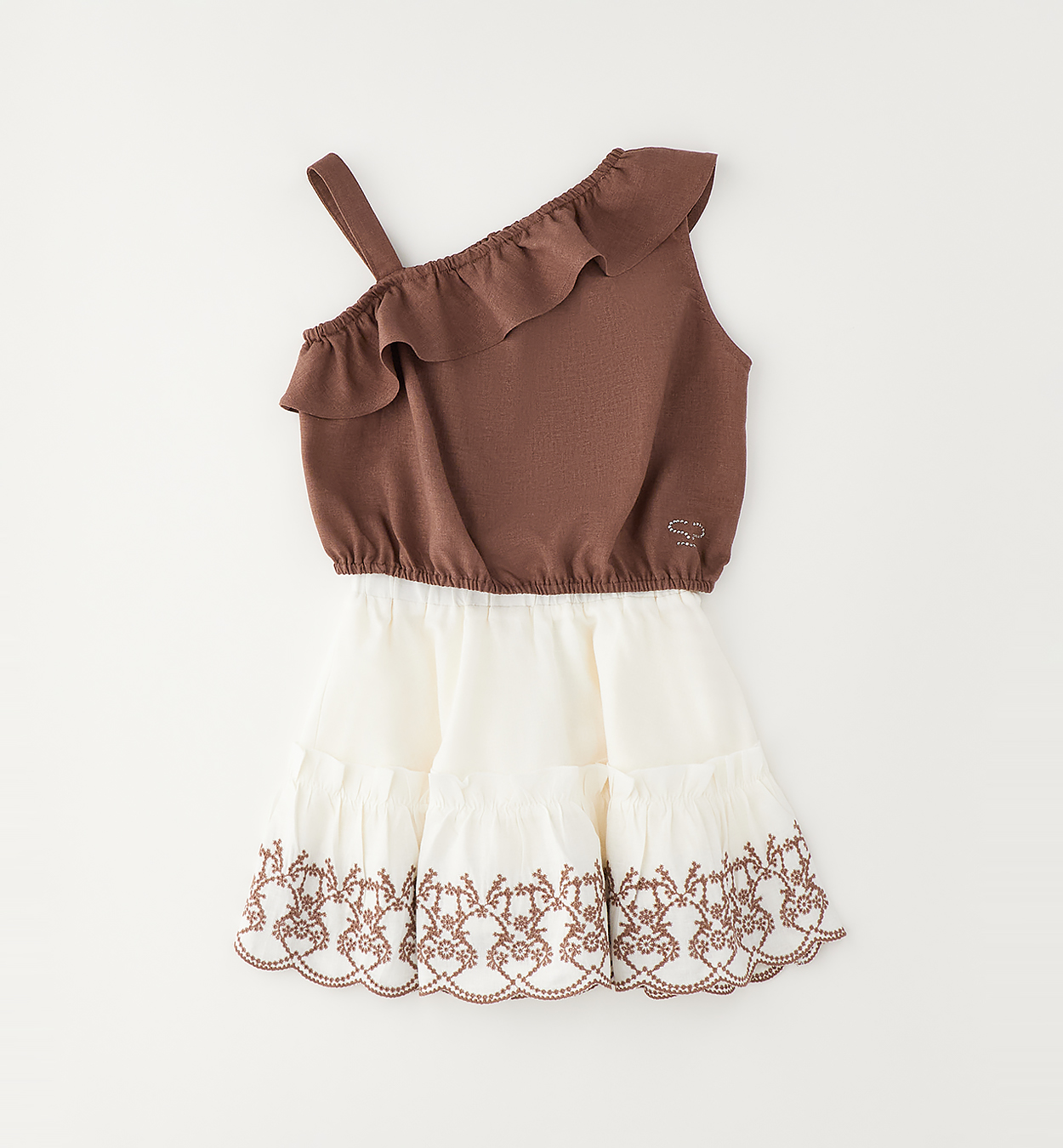 Sarabanda Completo Gonna + Blusa Bambine E Ragazze