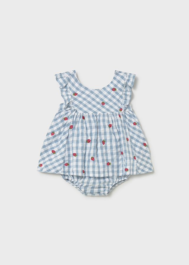 Mayoral Newborn Abito Con Culotte Bimba