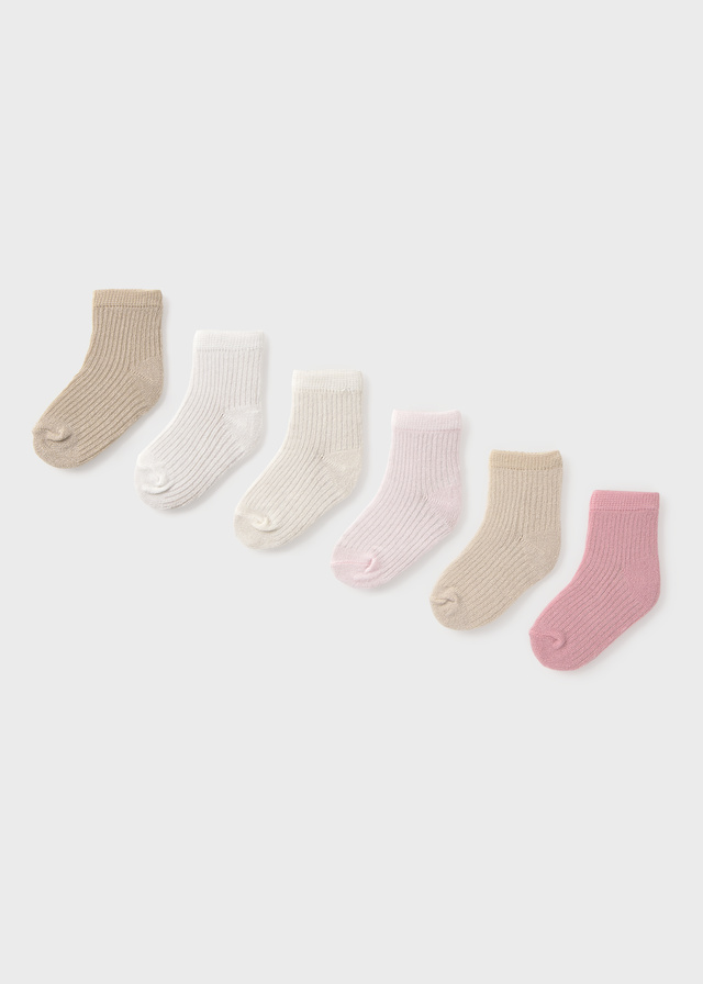 Mayoral Newborn Accessori Abbigliamento Set 6 Calzini Unisex Bambino