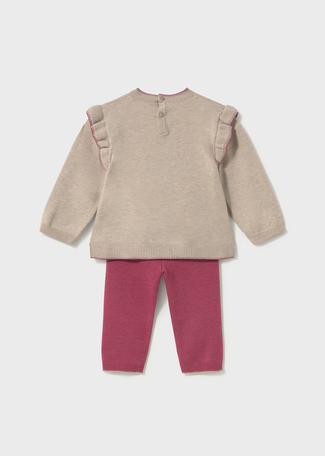 Mayoral Completo Pantalone + Maglione Bimba