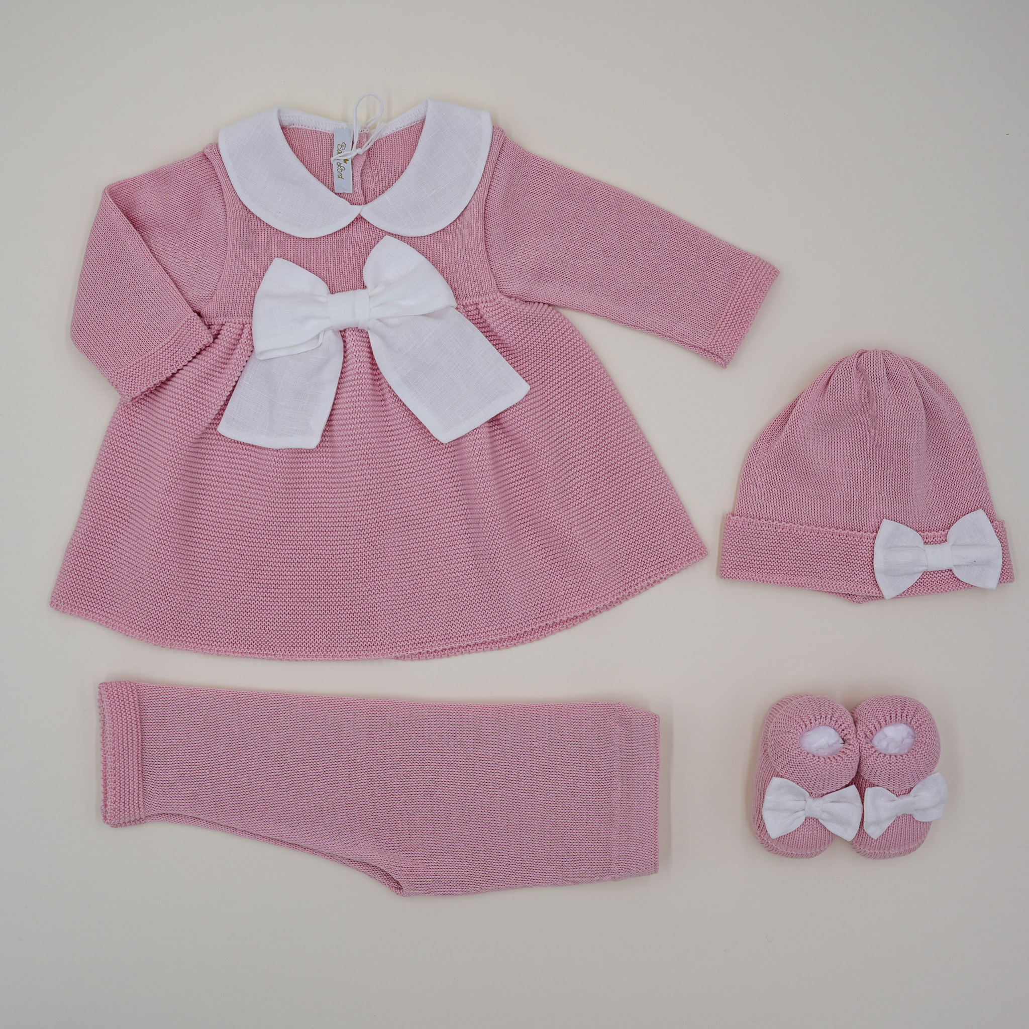 Baby Lord Accessori Abbigliamento Completo 4 Pezzi Corredino Bimba