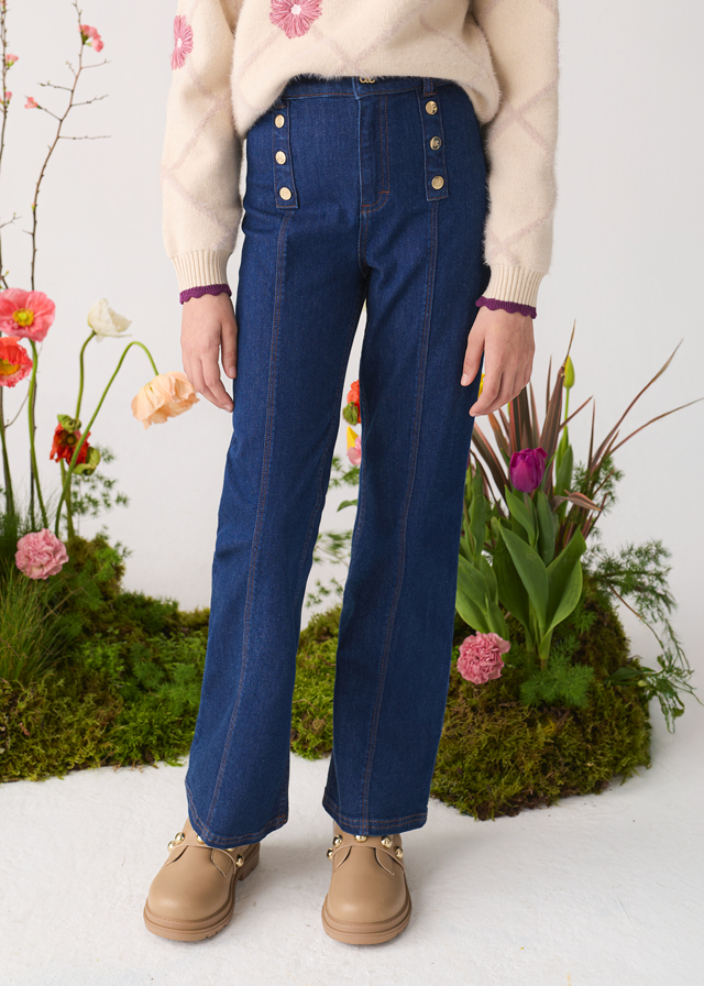 Abel & Lula Pantaloni Jeans Bambine E Ragazze