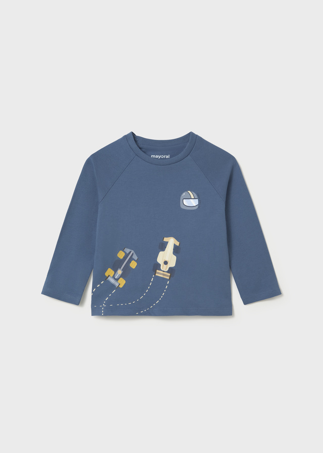 Mayoral T-shirt Manica Lunga Bimbo