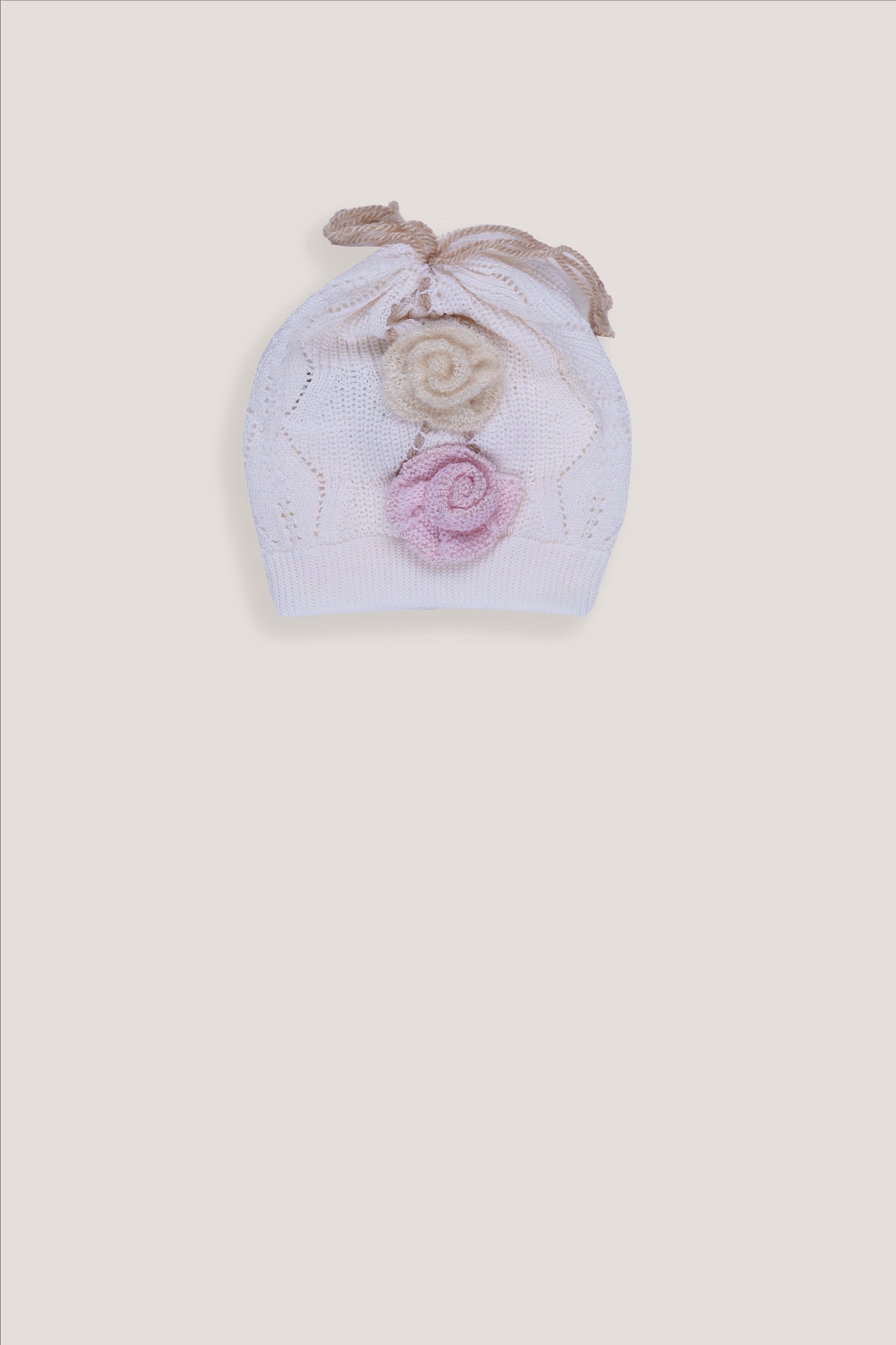 Marlù Accessori Abbigliamento Cappellino Corredino Bimba