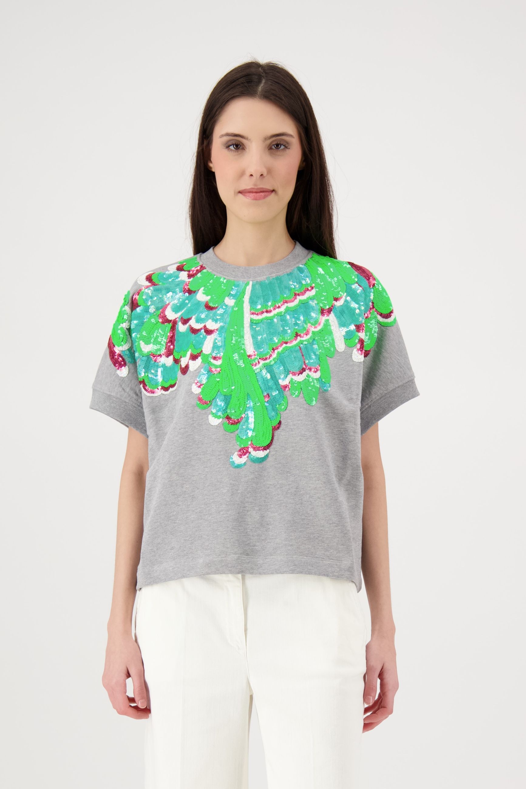 ESSENTIEL ANTWERP JOLIES SWEARSHIRT FOGGY BRAIN