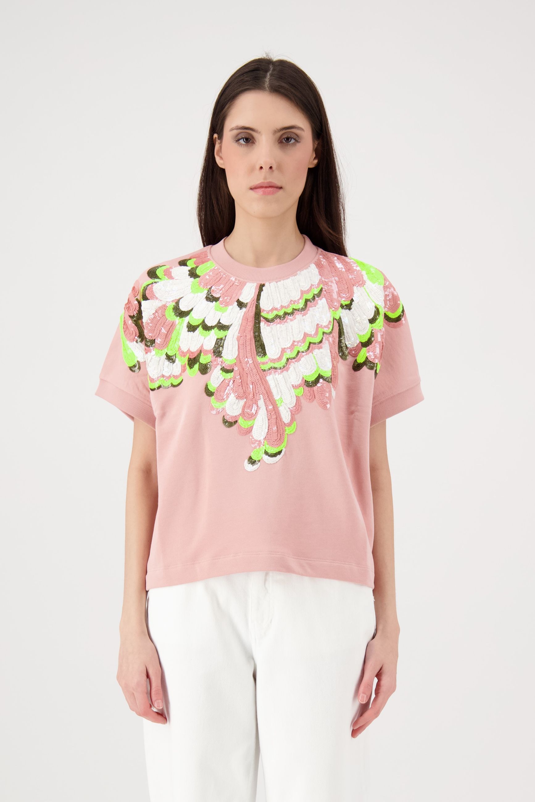 ESSENTIEL ANTWERP JOLIES SWEATSHIRT PINK