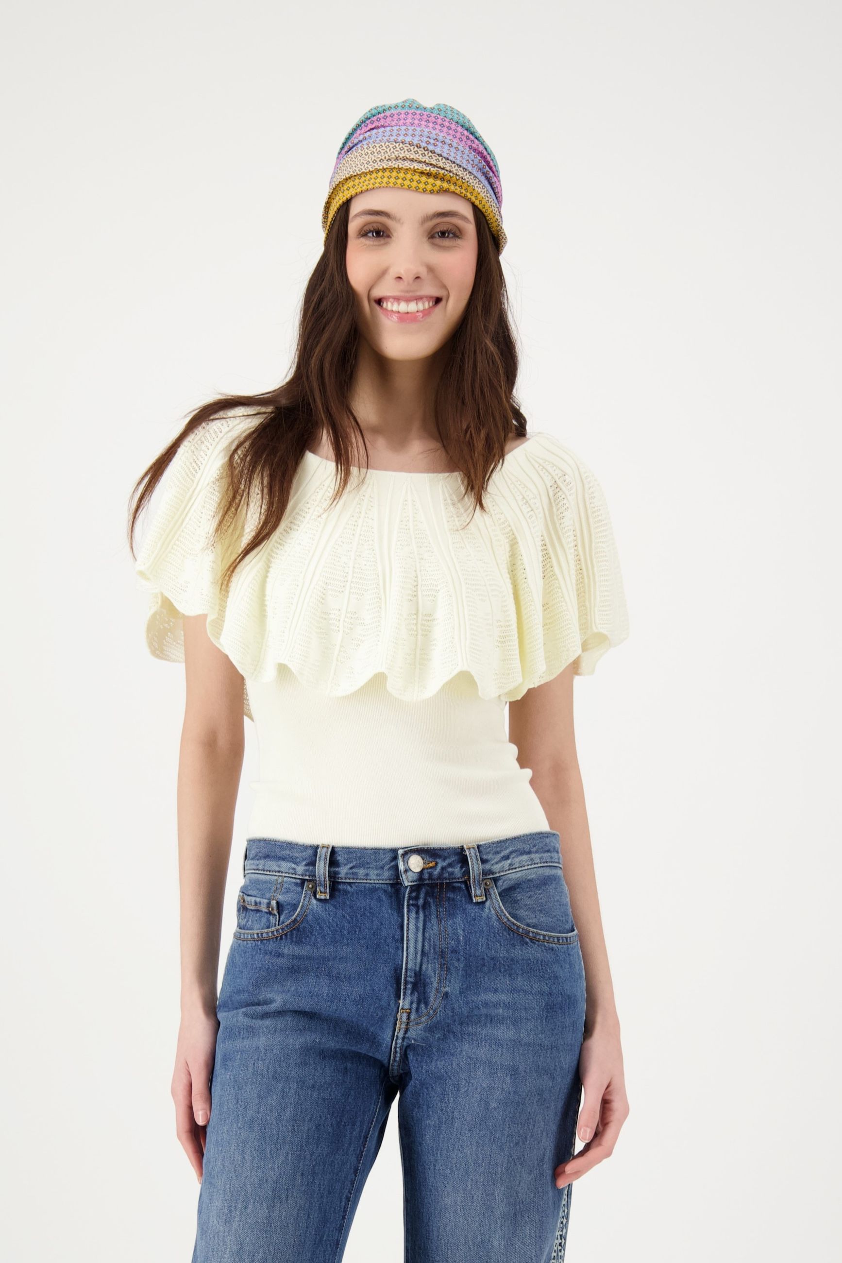 BA&SH SALDA JUMPER ÉCRU