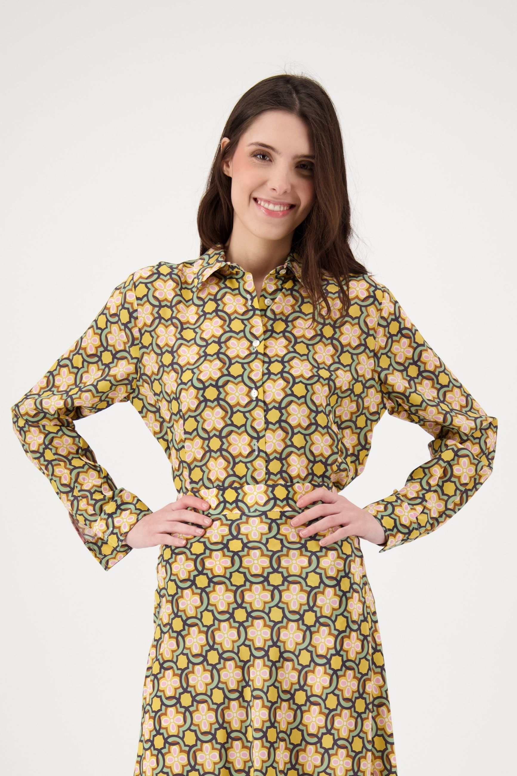 MIKI THUMB GRANDON SILK MUSTARD