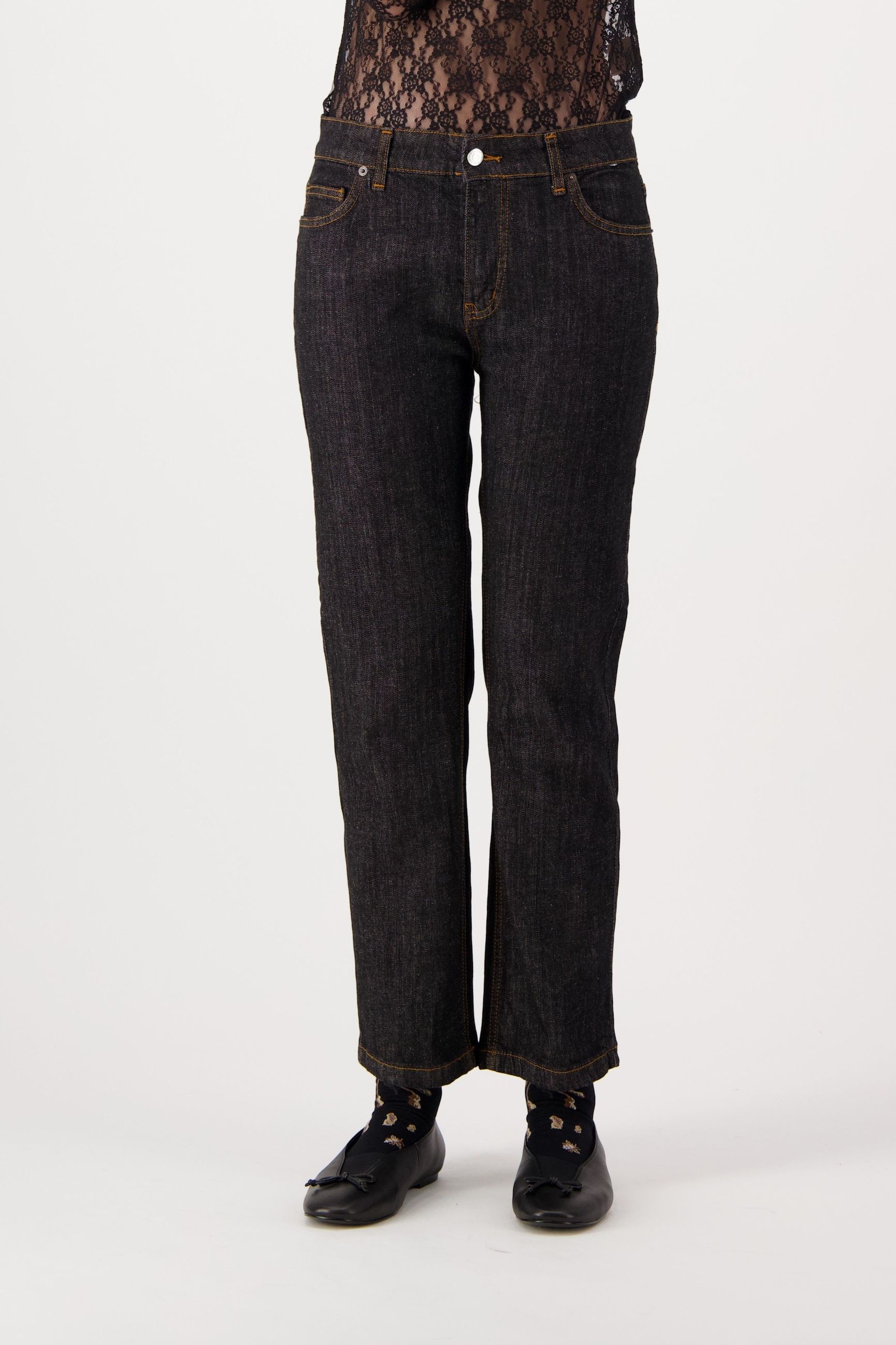 CROCHE' CR11677 JEANS NERO