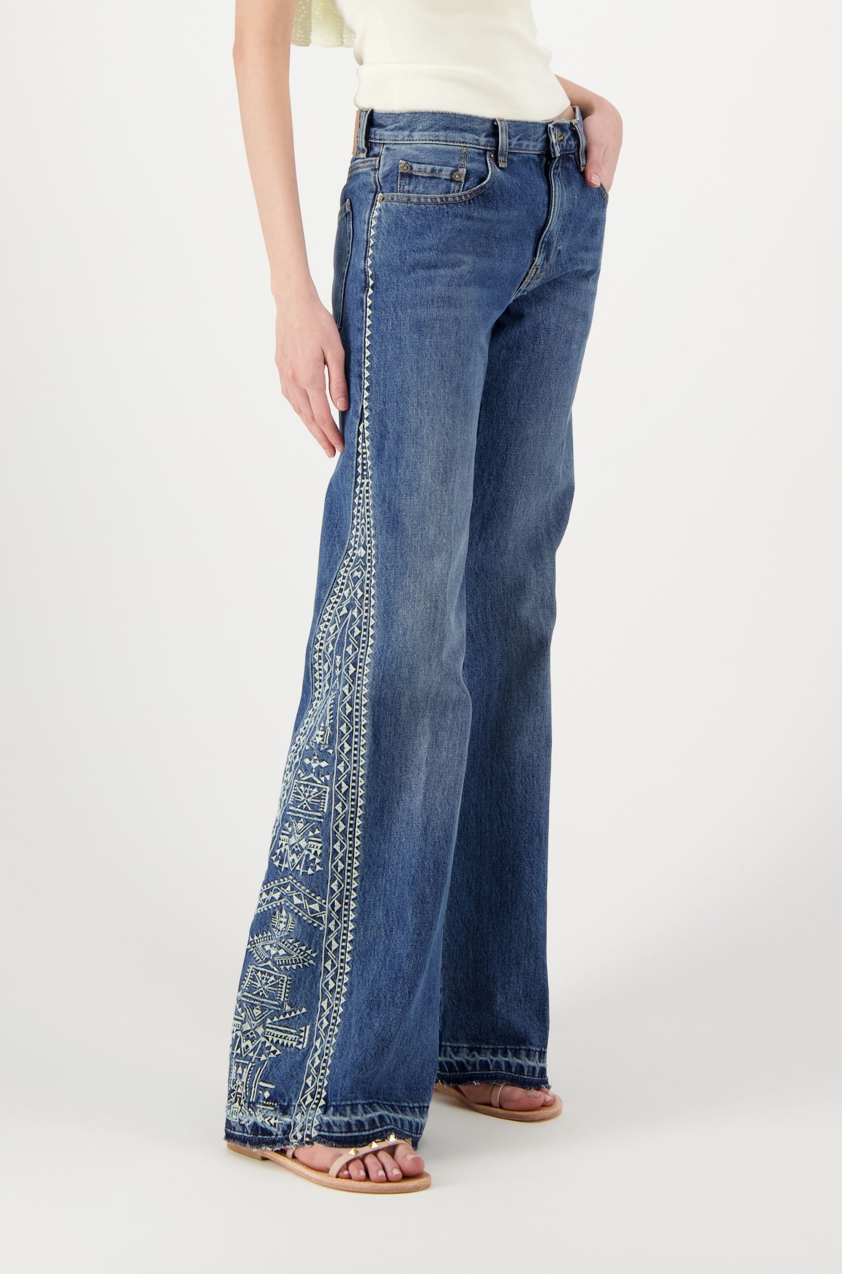 BA&SH VIVY JEANS USEDBLUE