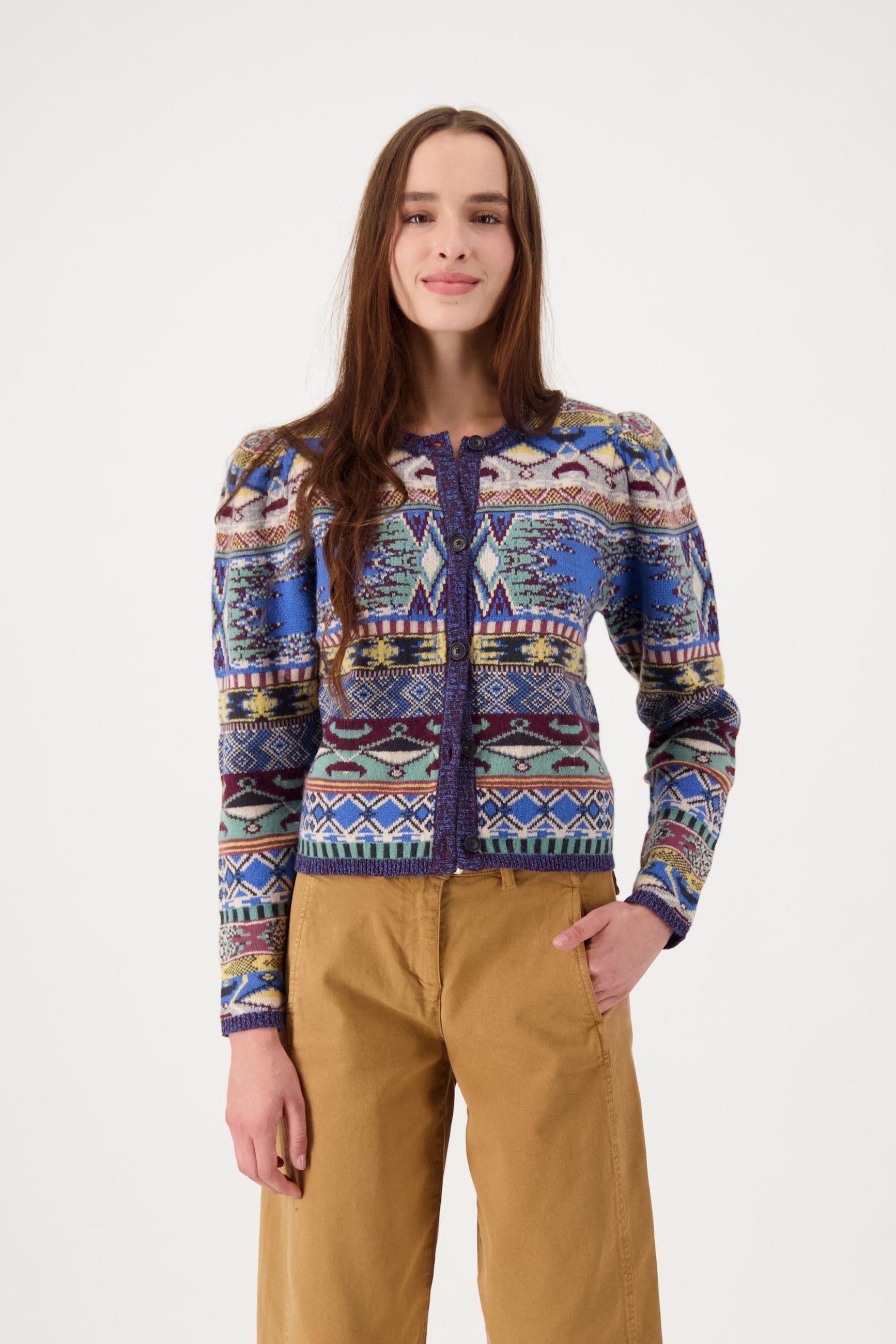 BA&SH MAJA CARDIGAN MULTICO