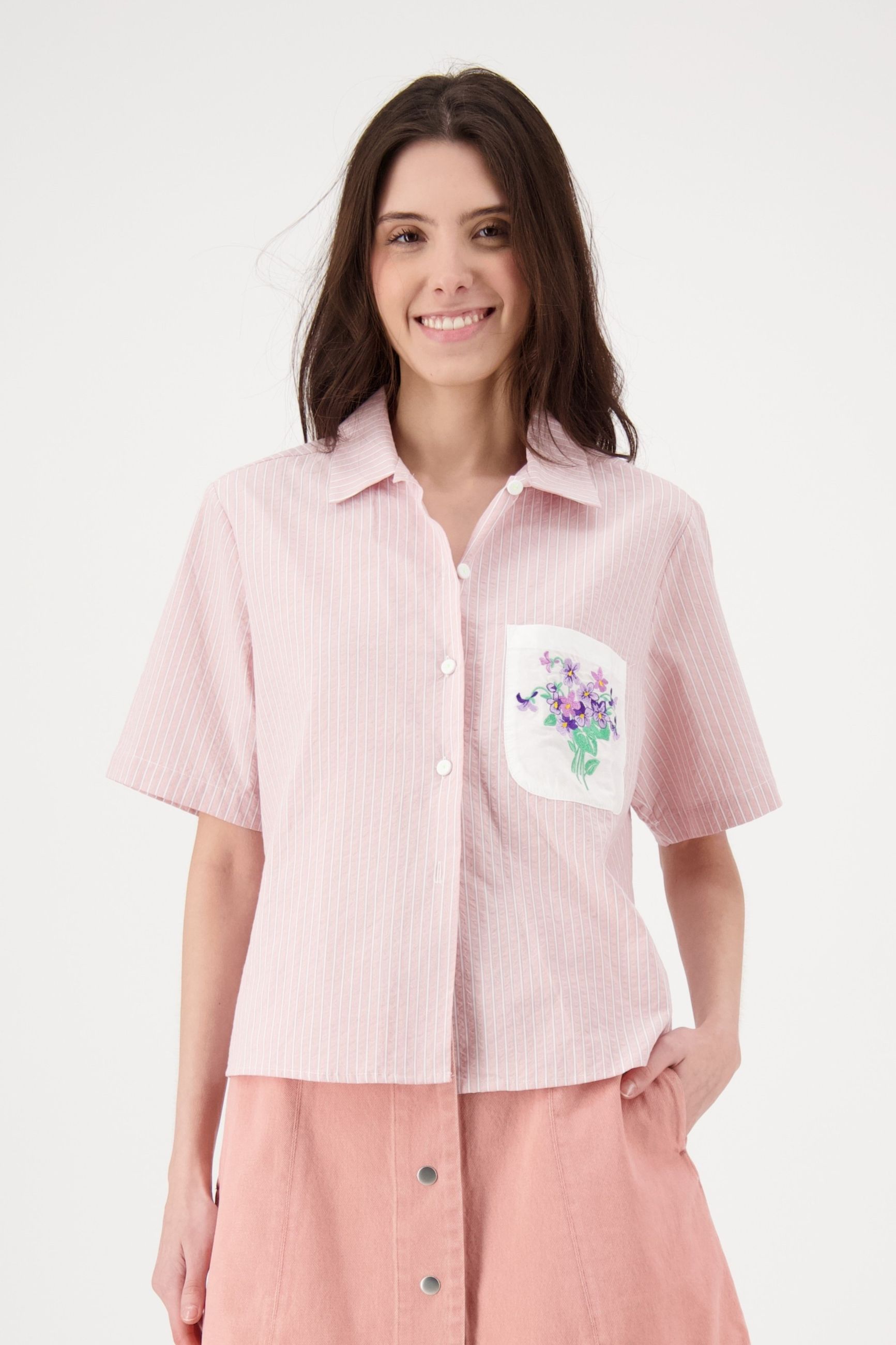 MIKI THUMB MINIA RICAMO PEACH