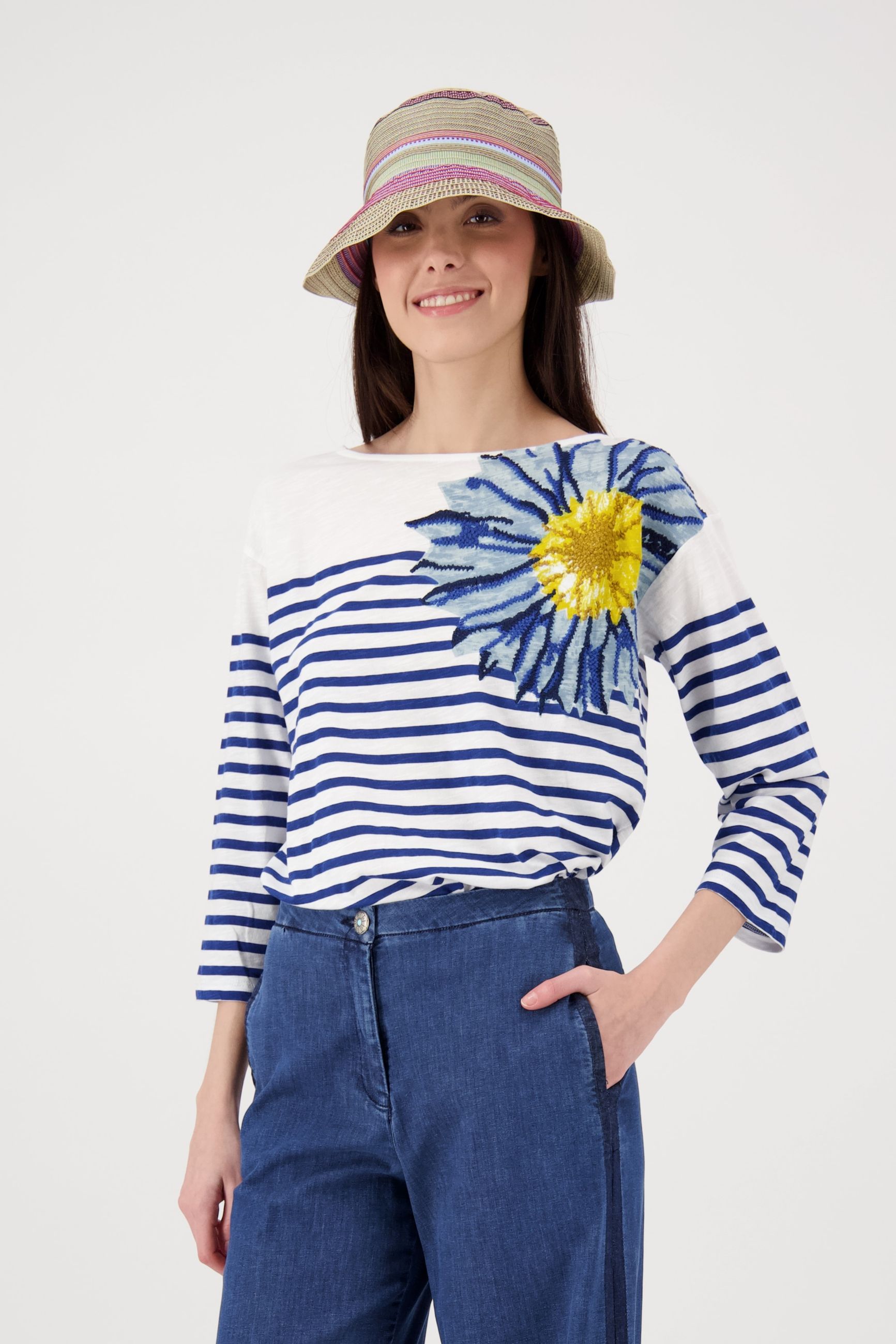 LEON & HARPER THILA JC03 FLOWER BLUE