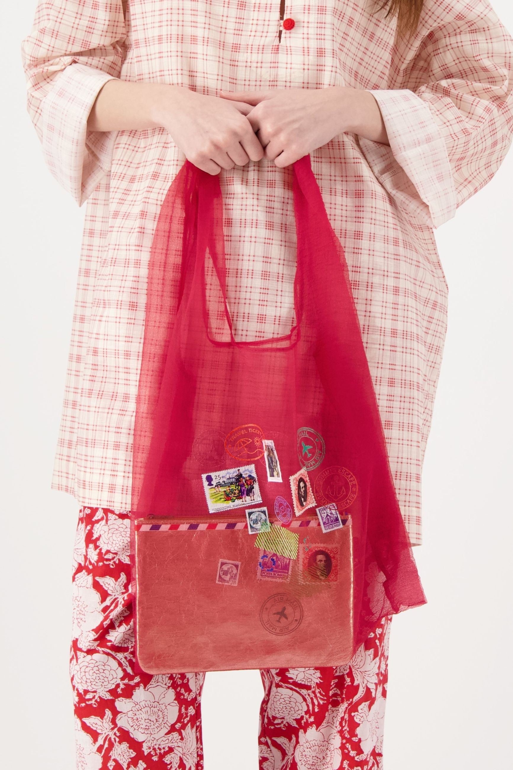GABRIELA VLAD NUVOLA BAG ROSSO
