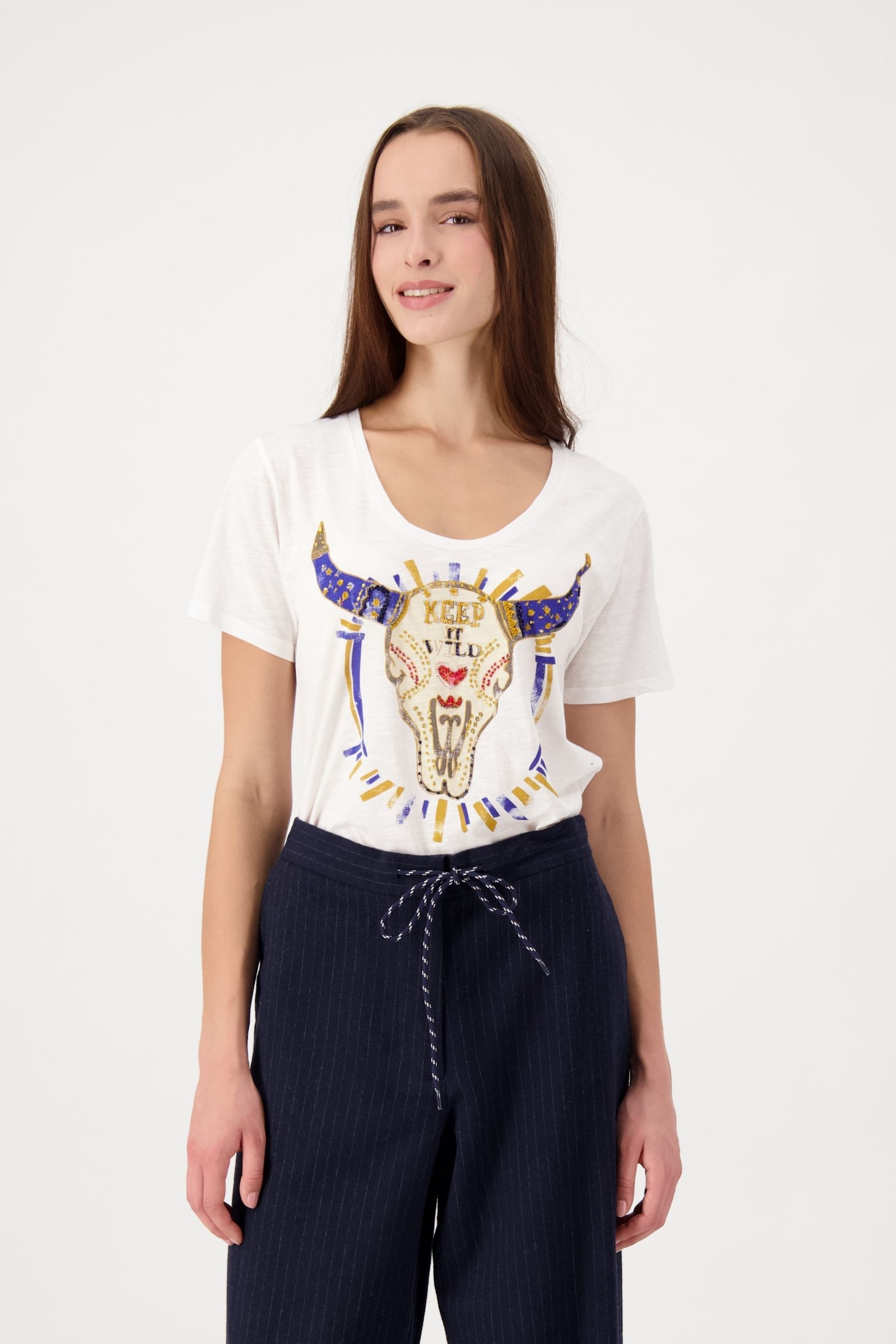 LEON & HARPER TIZIA JC03 COW WHITE