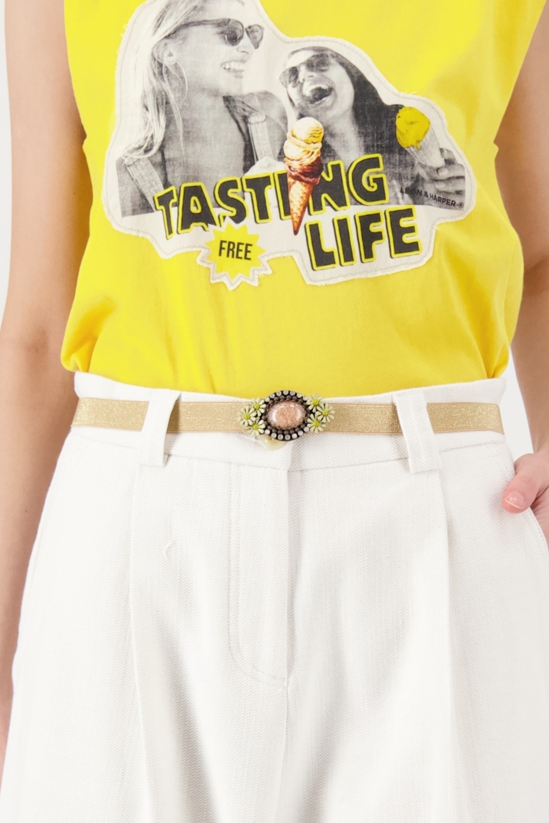 EXQUISITE J CN 1183 BELT GOLD