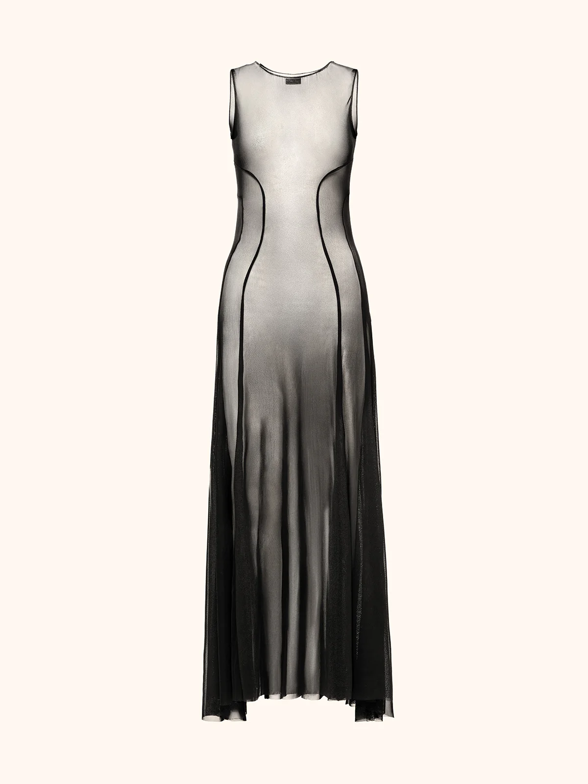 MEFUI VESTITO LUNGO IN TULLE