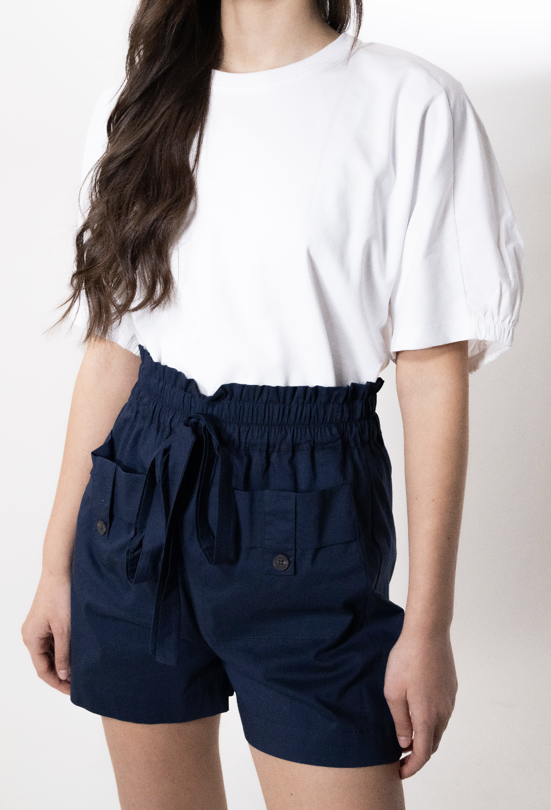 Cristinaeffe SHORT CON ELASTICO IN VITA