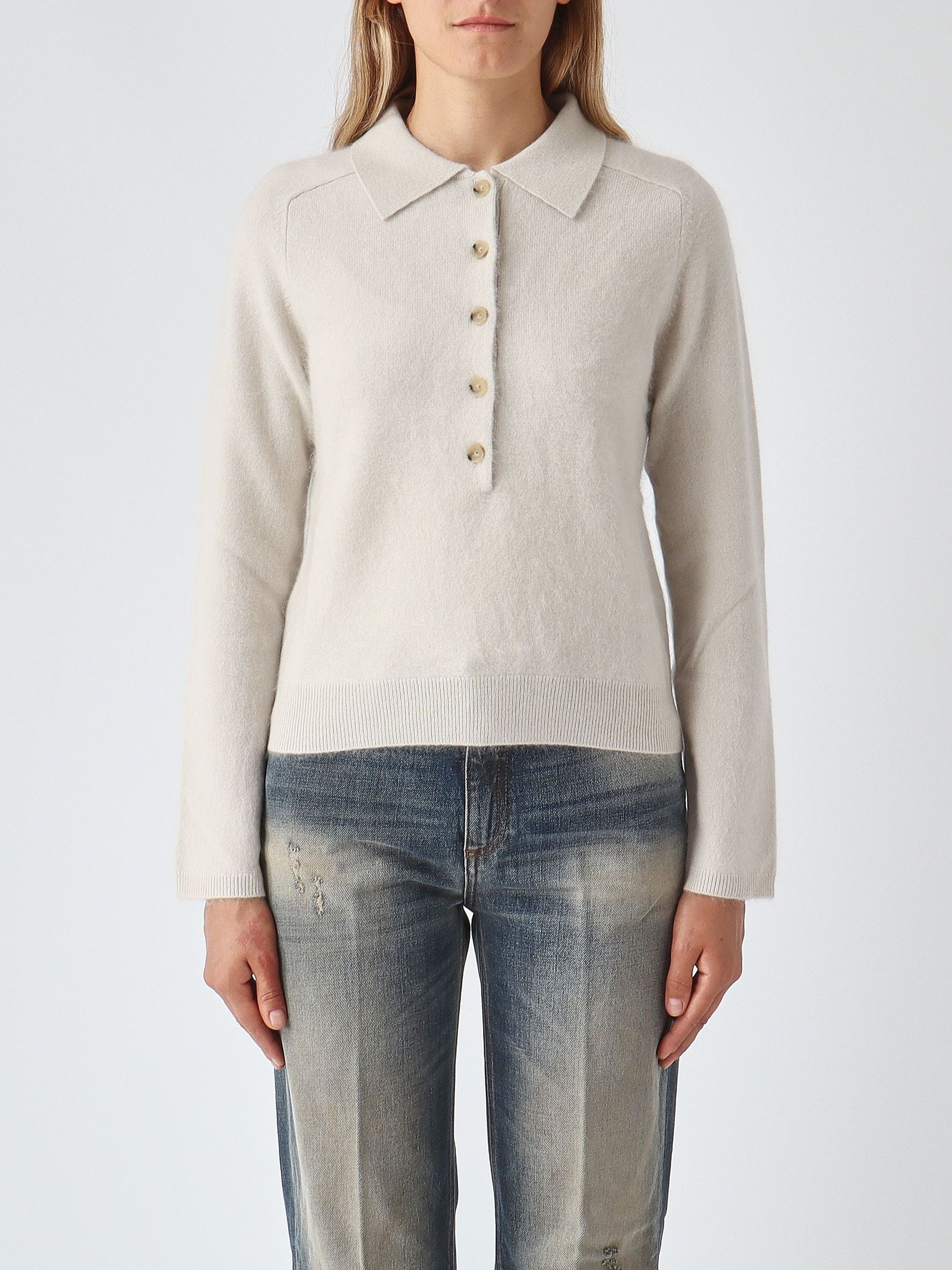 MM Max Mara MAGLIA POLO CORTA