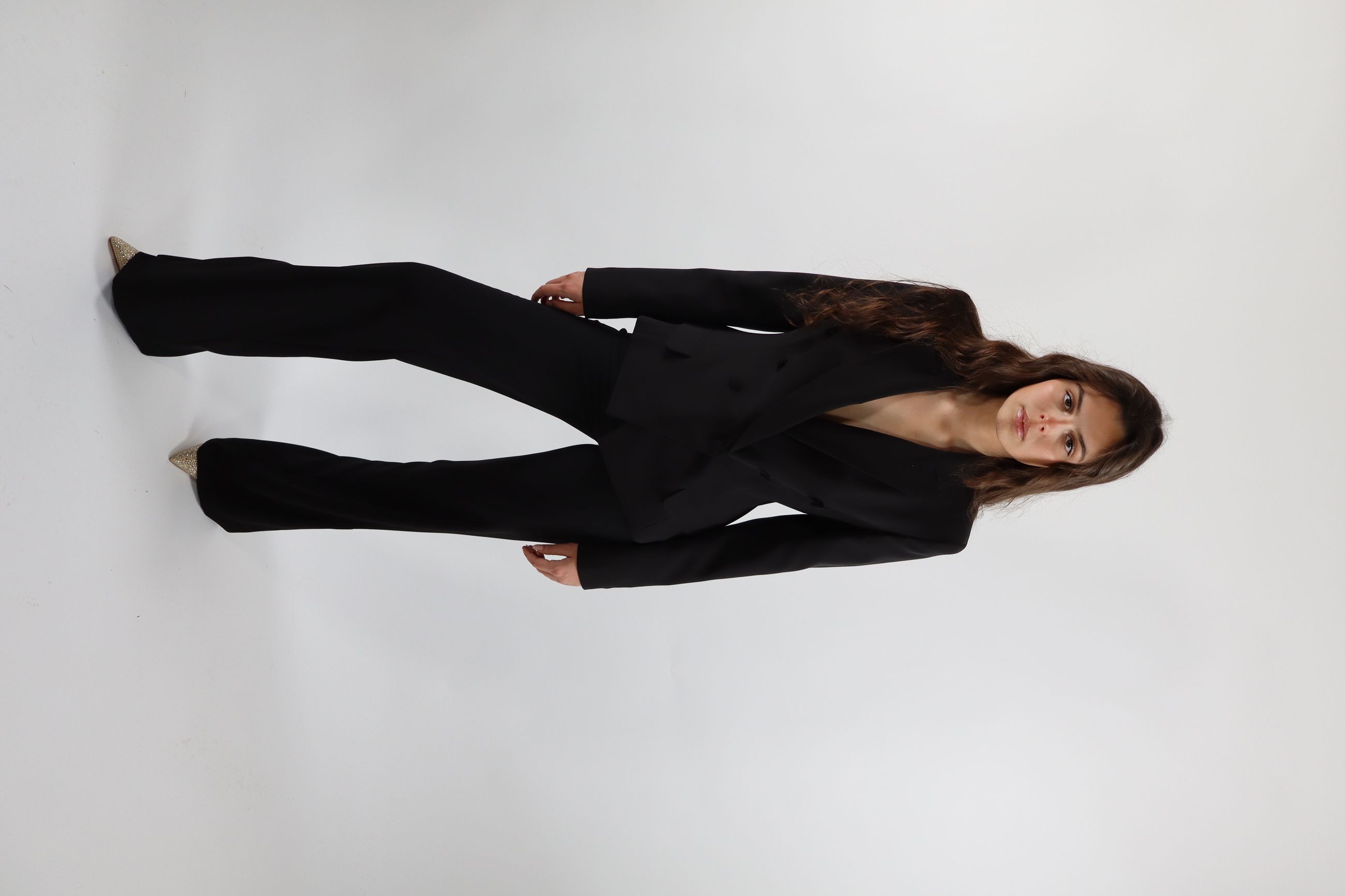 DRAMEE PANTALONE CON SPACCHI DONNA