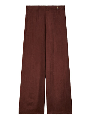 PATRIZIA PEPE PANTALONE FLUIDO A VITA BASSA